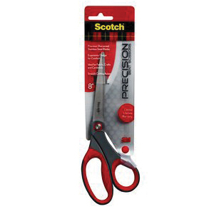 product Slice 10546 Small Pointed Ceramic Scissors, White / Orange