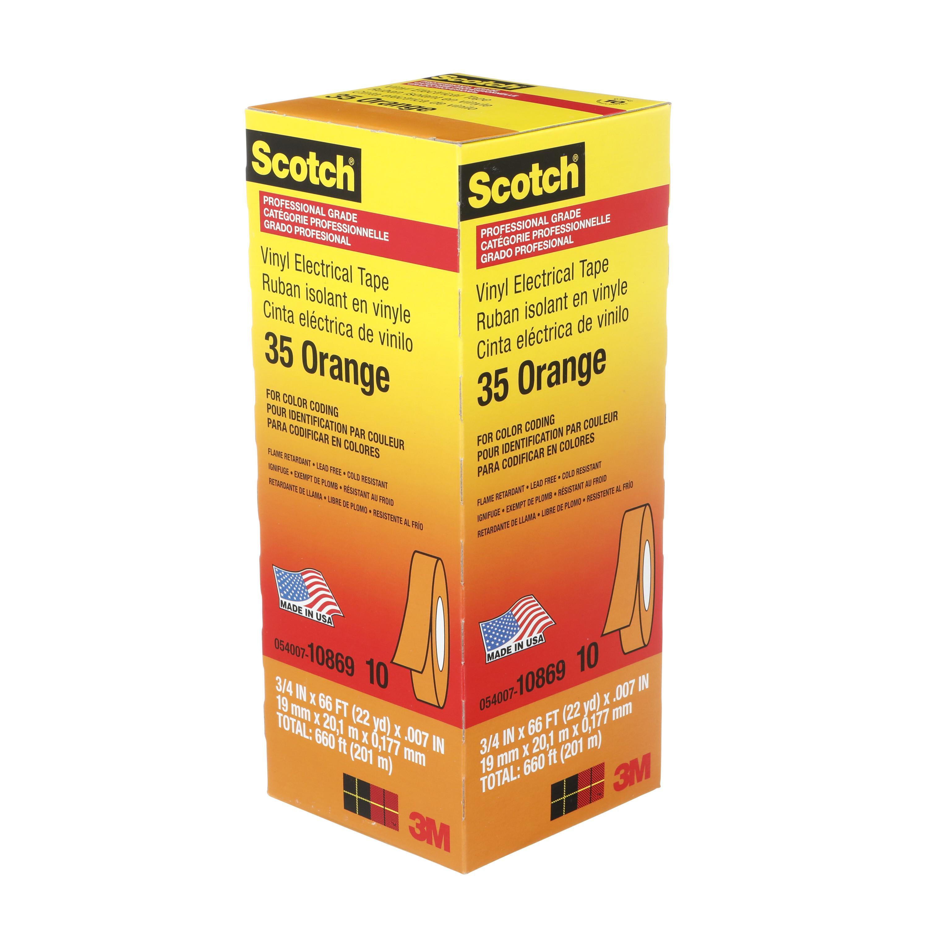 Scotch&reg; 7000031581 MMM 35-3/4 ORANGE