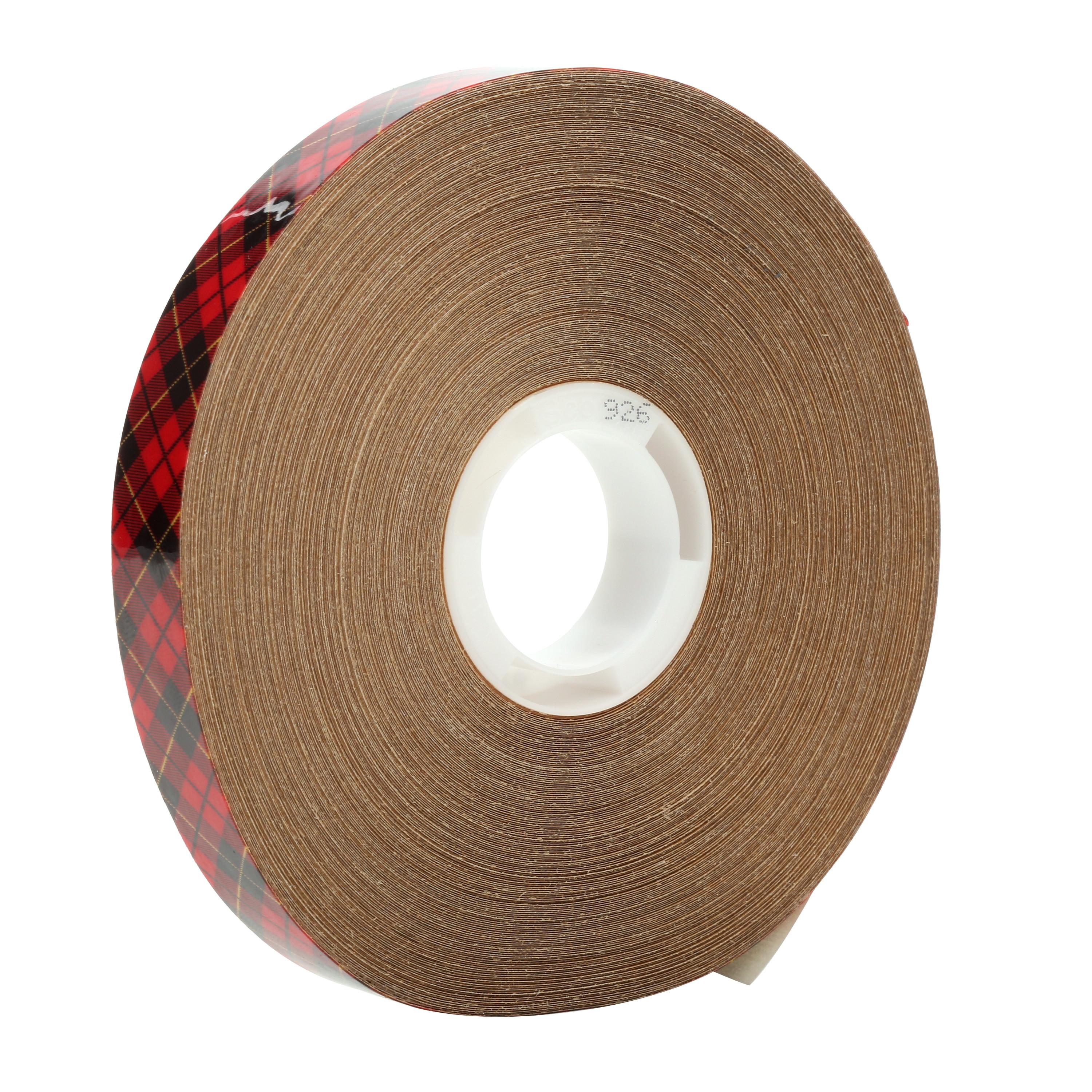 3M™ 051138-95959 General Purpose High Strength High Tack Adhesive Transfer Tape, 60 yd L x 4-1/4 in W, 4.2 mil THK, 1 mil 300 Acrylic Adhesive, Clear