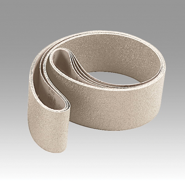 product Scotch-Brite™ Surface Conditioning Scrim Backed Belt, SC-BS, A/O Medium, 1/2 in x 18 in, 20 ea/Case