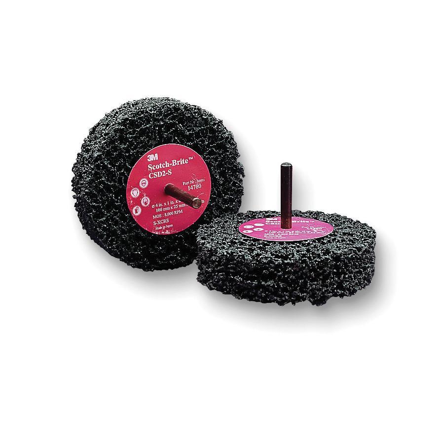 product Scotch-Brite™ High Strength Disc, HS-DC, A/O Medium, 14 in x 1 in, 25 ea/Case