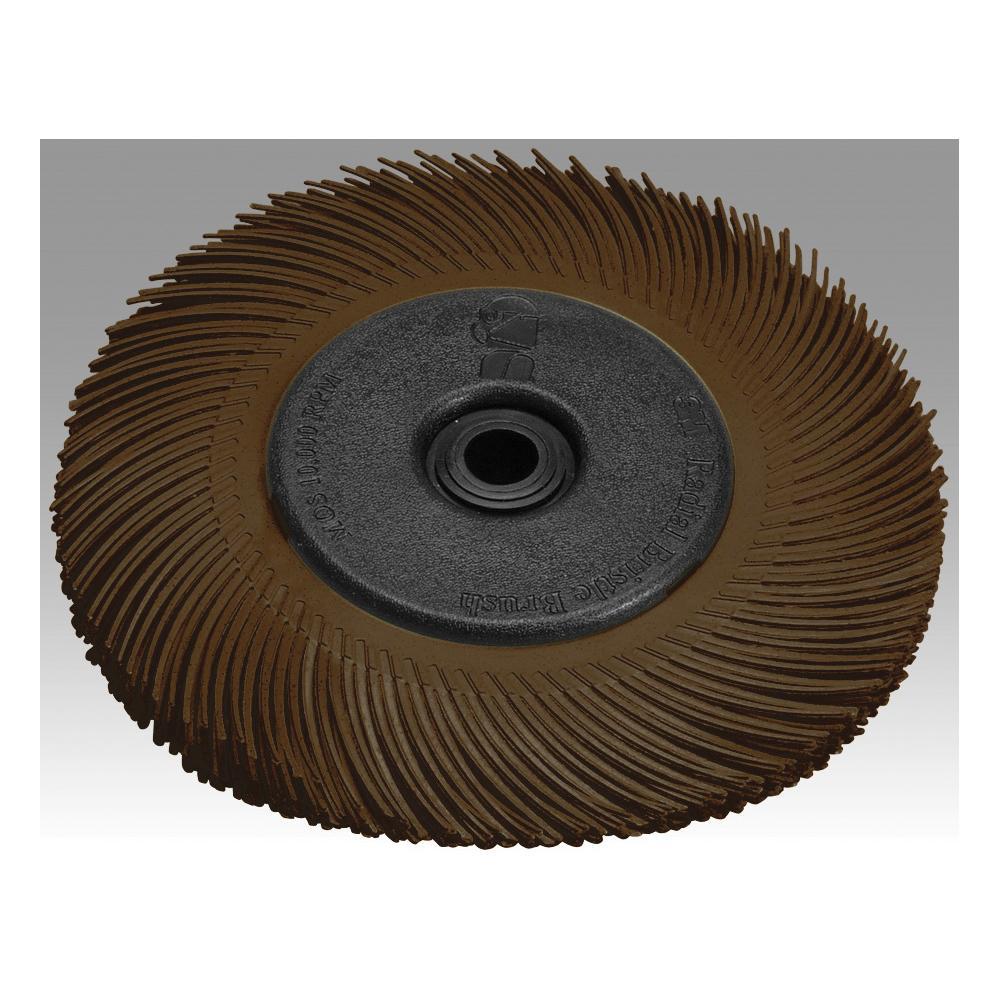 product Scotch-Brite™ Radial Bristle Brush Replacement Disc, BB-ZB, 220, Type C, 6 in, Refill, w/o Adaptor, 40/Carton, 80 ea/Case
