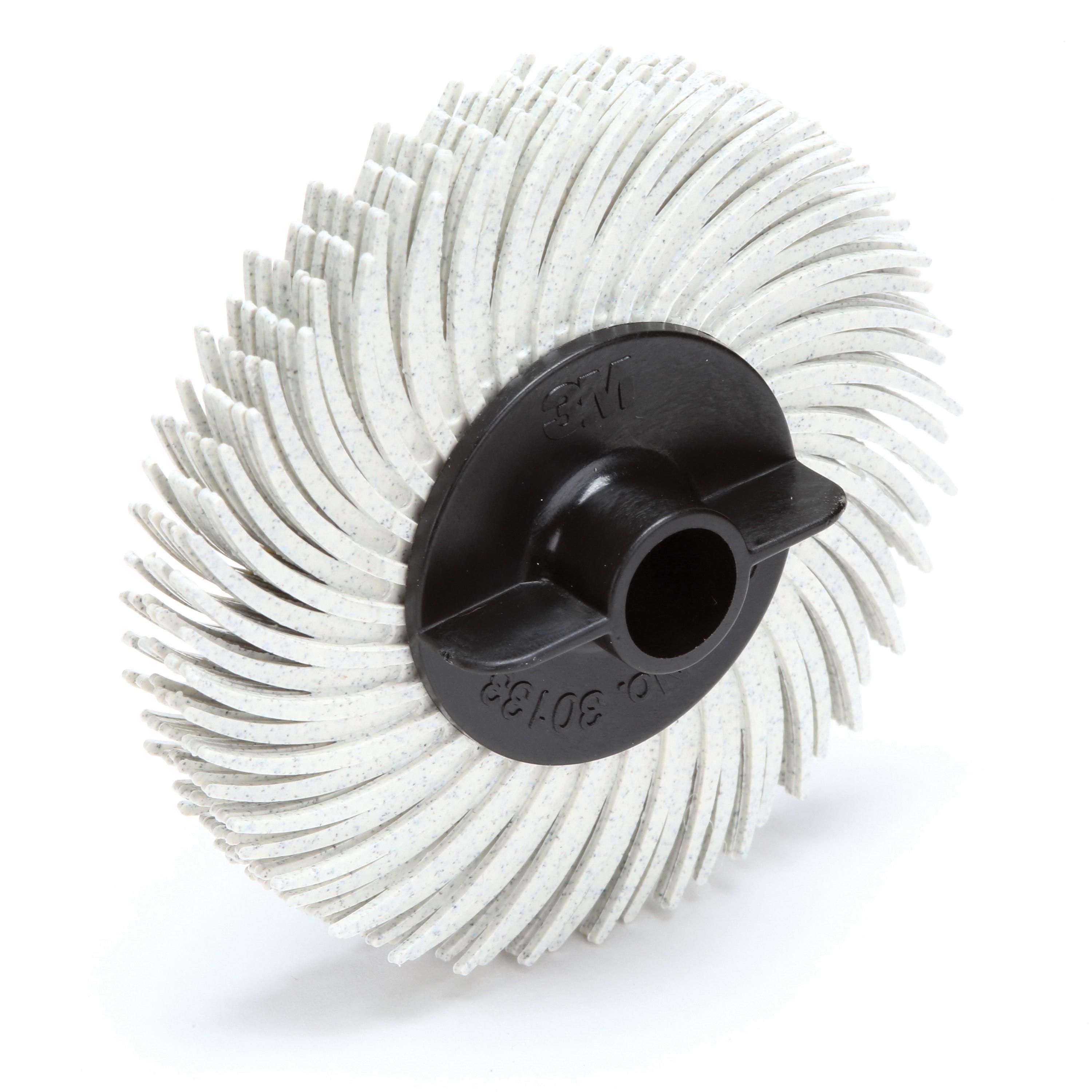 product Scotch-Brite™ Radial Bristle Disc, 3/4 in x 1/16 in 6 Micron, 48/Carton, 192 ea/Case