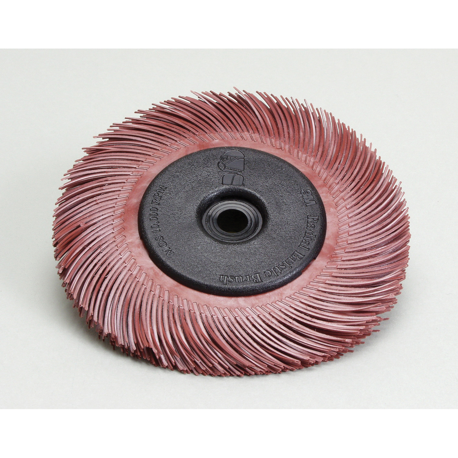 product Scotch-Brite™ Radial Bristle Brush, 6 in x 1/2 in x 1 in 80 With Adapter, 5 ea/Case