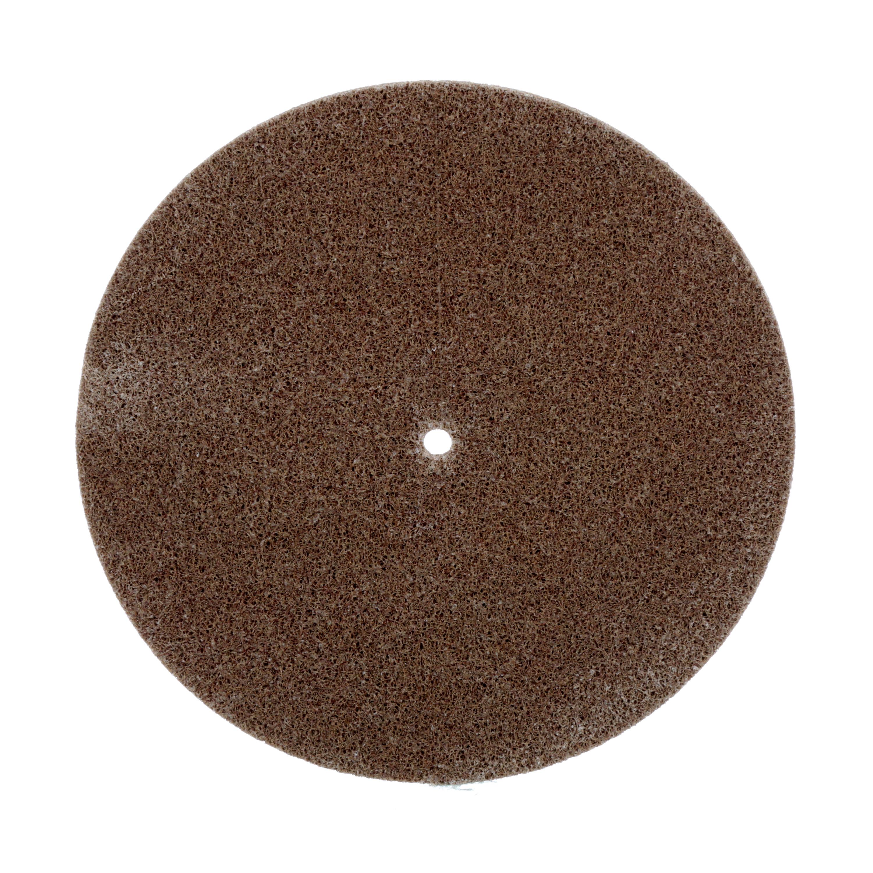 Scotch-Brite&trade; 7000000689 SST Convolute Unitized Wheel, 1 in Dia Wheel, 3/16 in Center Hole, 1 in W Face, Fine Grade, Aluminum Oxide Abrasive