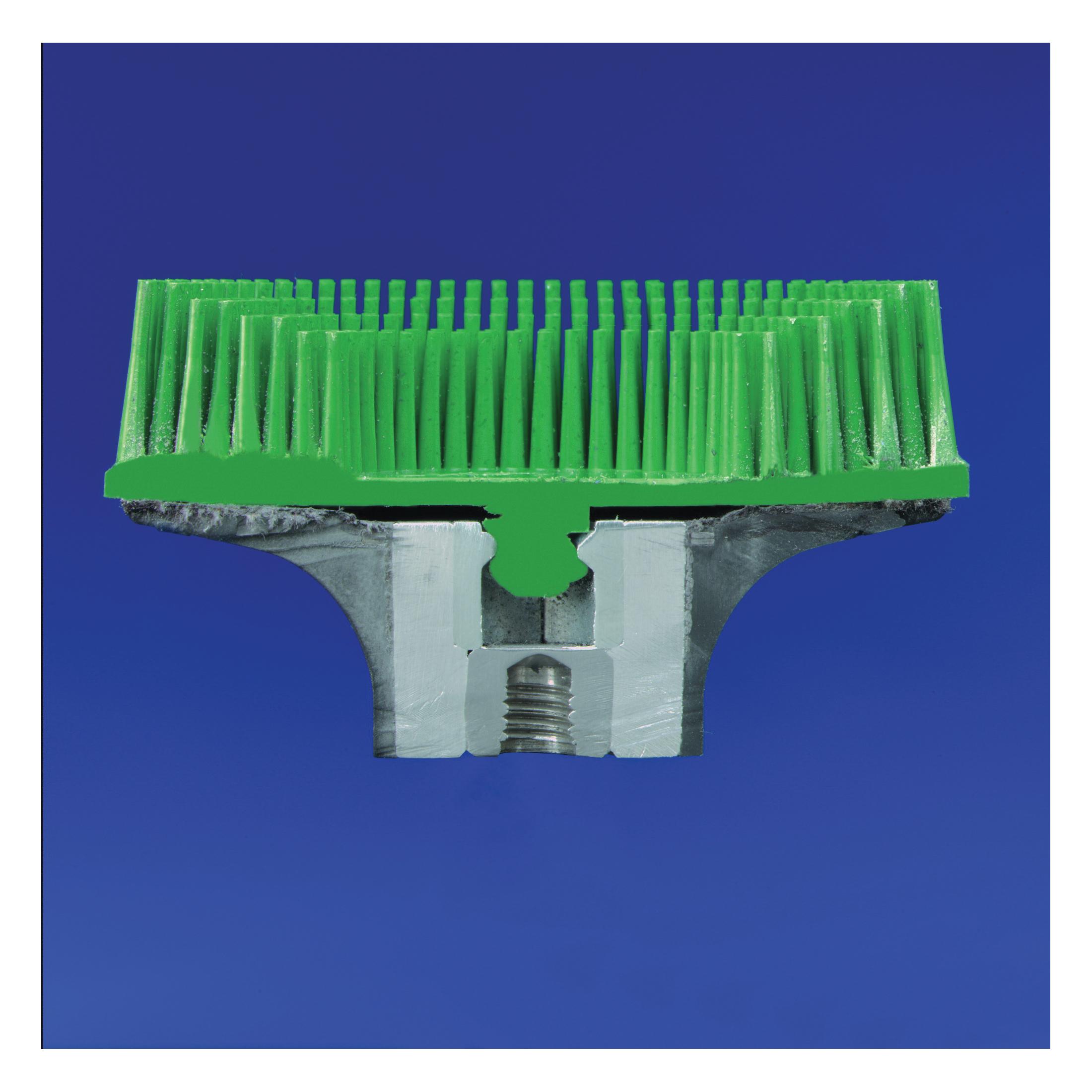 product Weiler® 01115 Narrow Face Wheel Brush, 6 in Dia Brush, 1/2 in W Face, 0.0104 in Dia Filament/Wire Crimped Filament/Wire, 1/2 to 5/8 in Arbor Hole