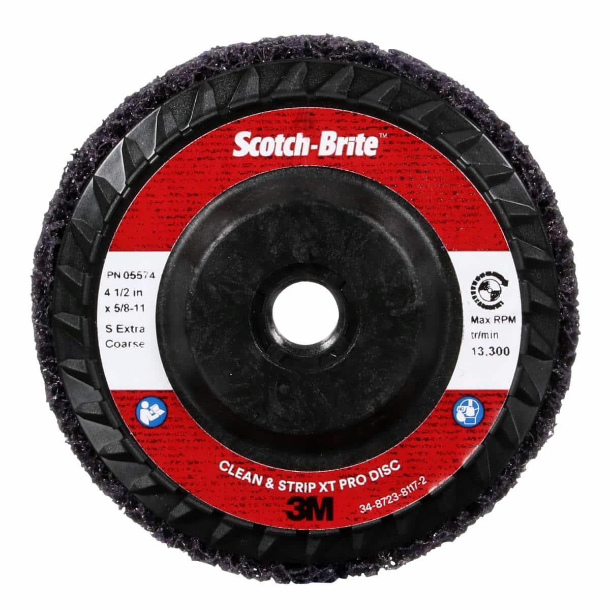 Scotch-Brite&trade; 7100175474 XO-DC Disc, 7 in Dia Disc, Extra Coarse Grade, Silicon Carbide Abrasive, Non-Woven Backing