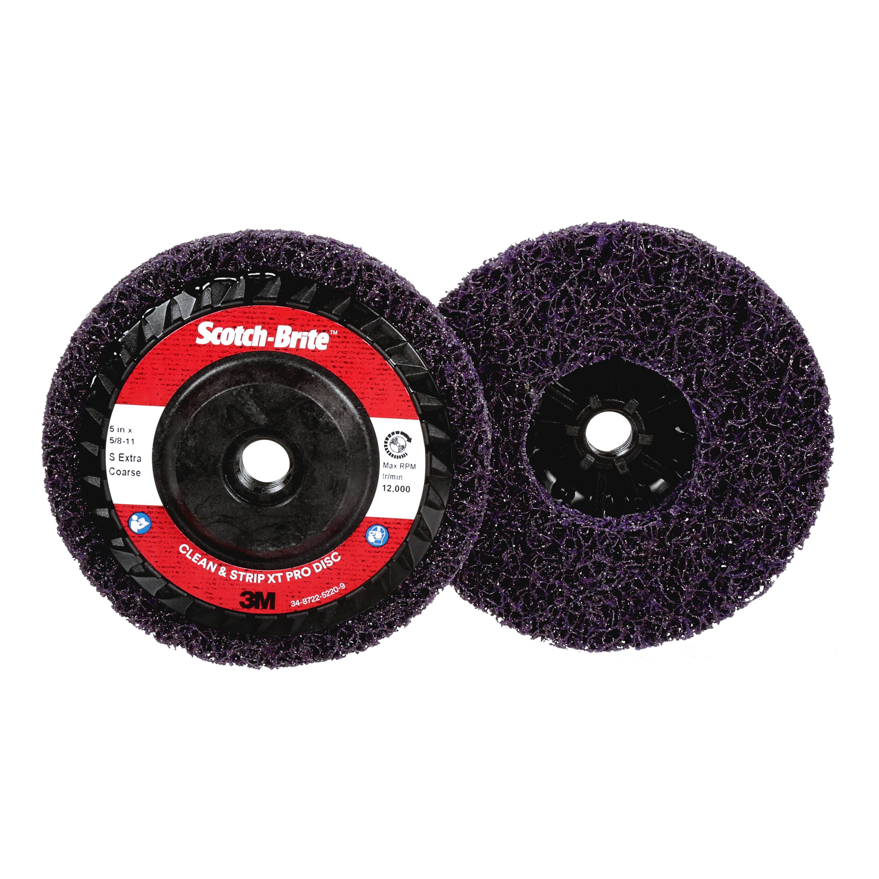 Scotch-Brite&trade; 7100175474 XO-DC Disc, 7 in Dia Disc, Extra Coarse Grade, Silicon Carbide Abrasive, Non-Woven Backing