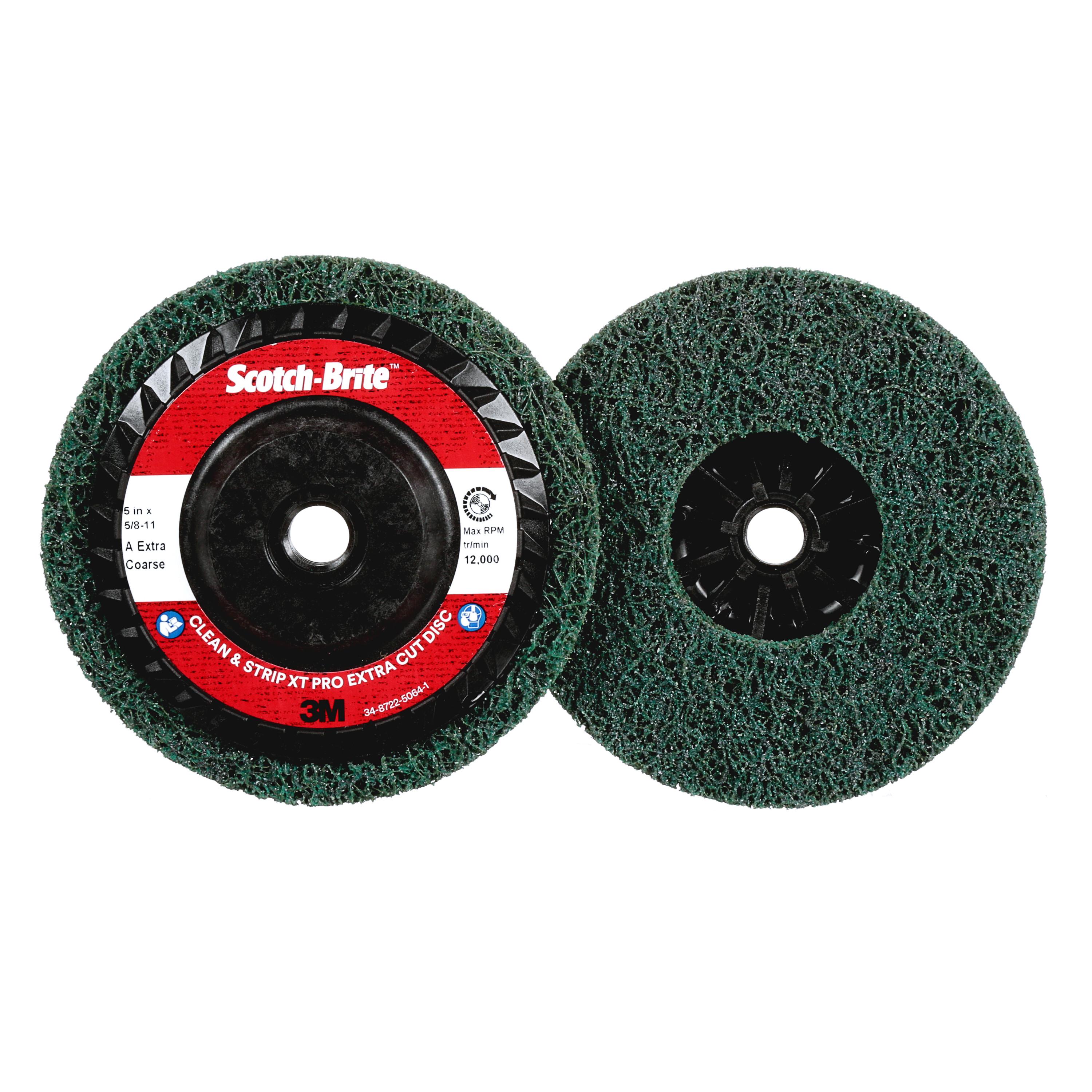 Scotch-Brite&trade; 7100175474 XO-DC Disc, 7 in Dia Disc, Extra Coarse Grade, Silicon Carbide Abrasive, Non-Woven Backing