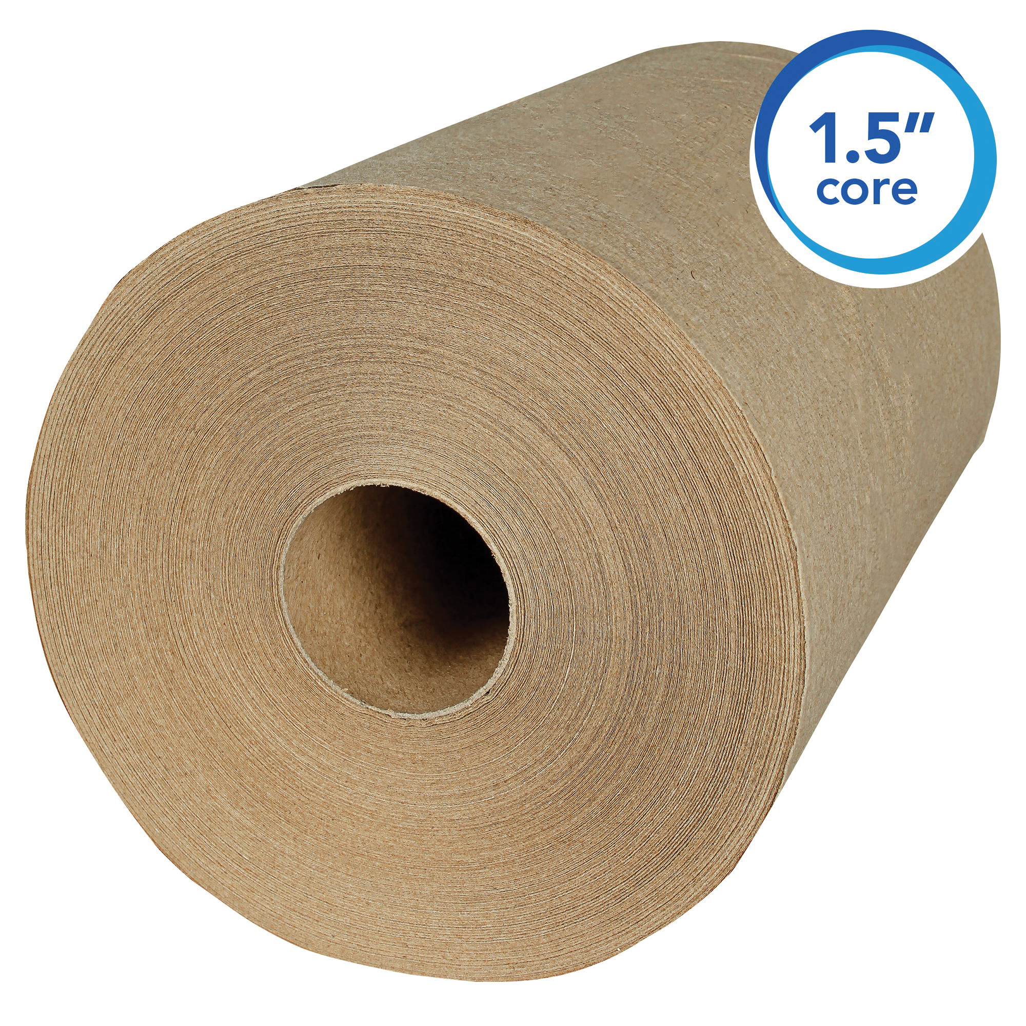 Scott&reg; 02021 Essential&trade; Hard Roll Towel, 5.4 in Dia, 1 Plys, Paper, Natural, 8 in W