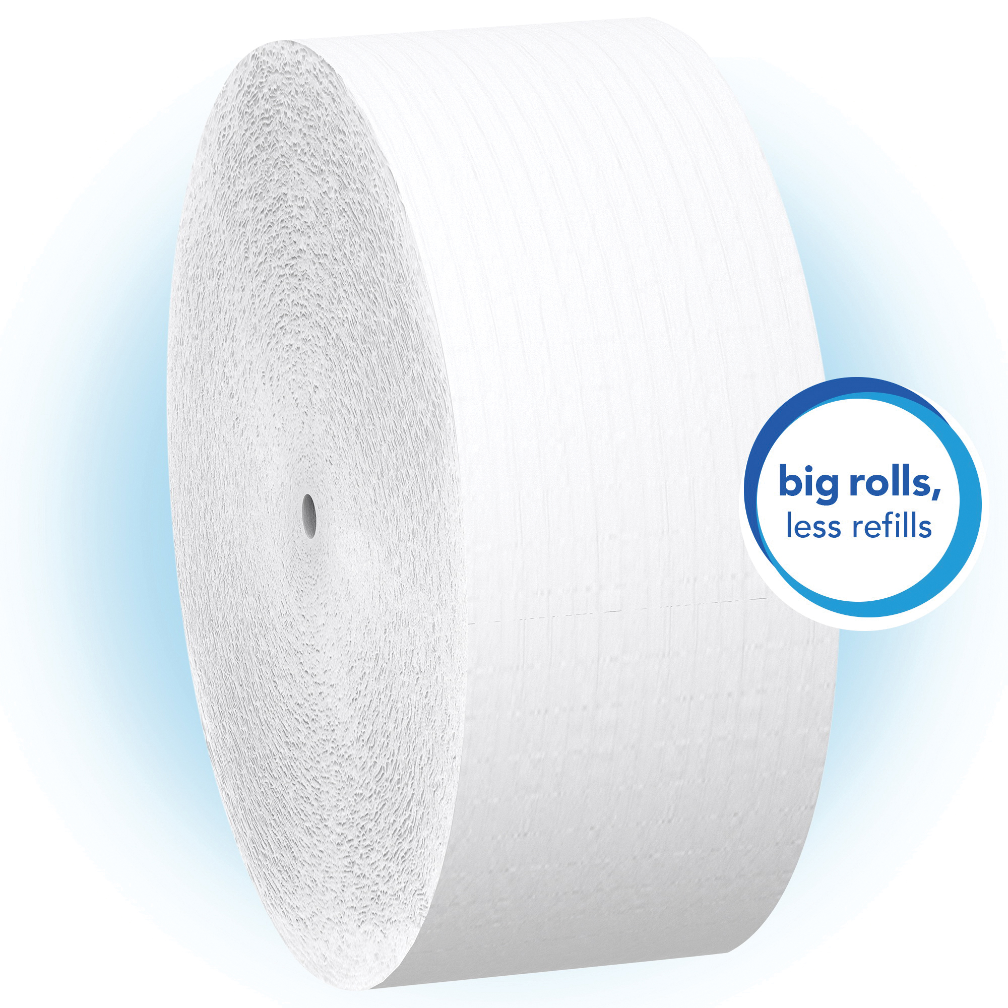 Scott&reg; 07005 JRT Jr. Coreless Bathroom Tissue, 1 Plys, Paper