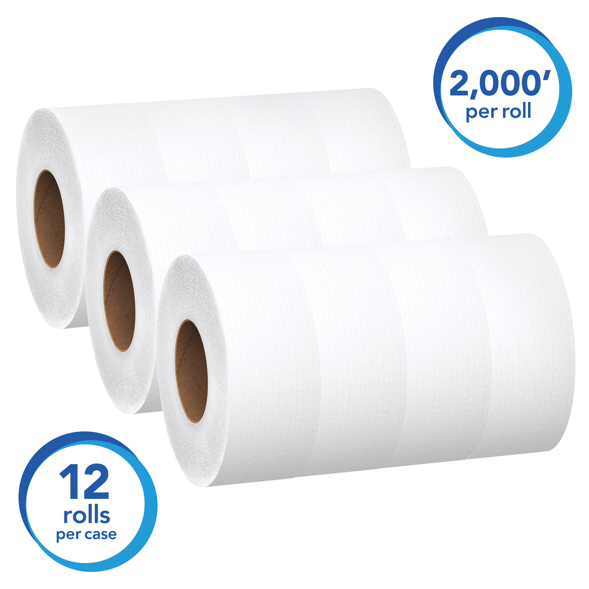 Scott&reg; 07223 JRT Jr. Bathroom Tissue, 3-1/2 in Dia Core, 1 Plys, Paper