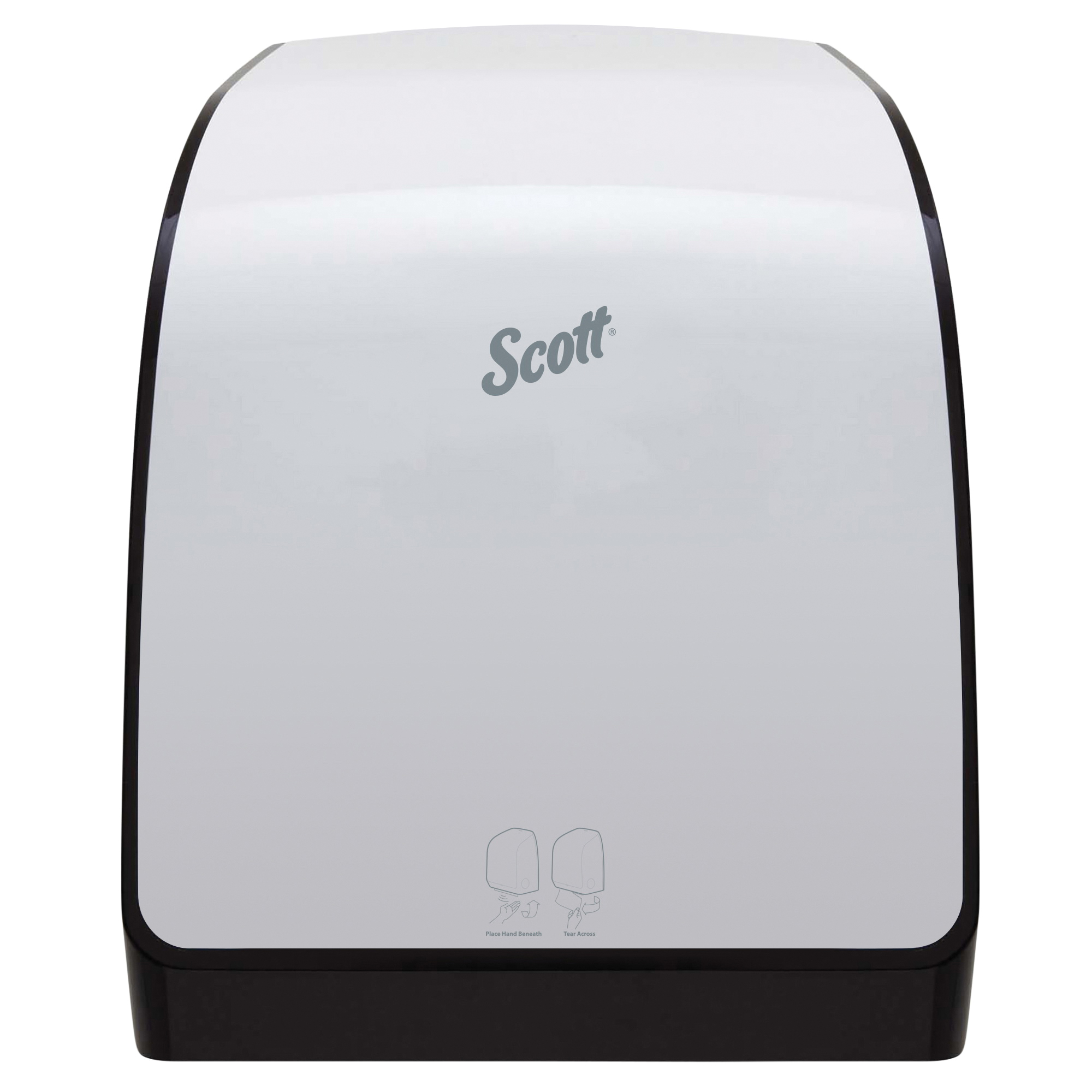 Scott&reg; 29738 MOD* E Electronic Hard Roll Towel Dispenser, 9.18 in OAL, Wall Mount, Domestic