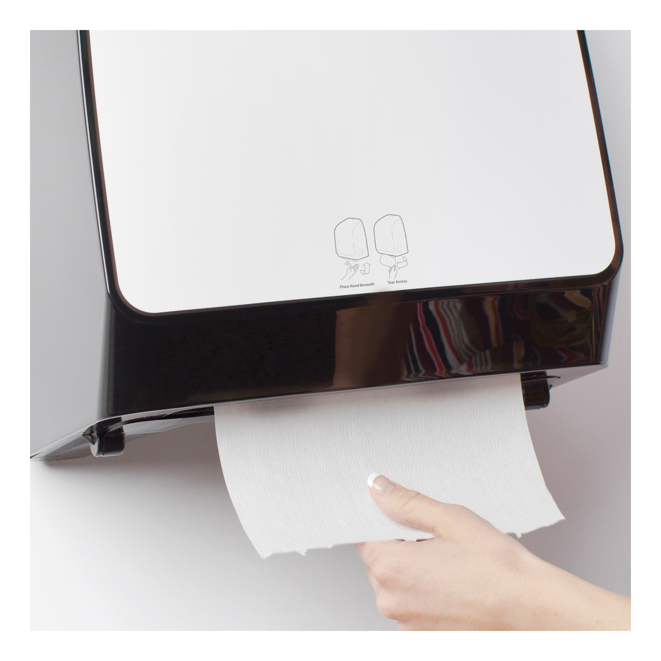 Scott&reg; 29738 MOD* E Electronic Hard Roll Towel Dispenser, 9.18 in OAL, Wall Mount, Domestic