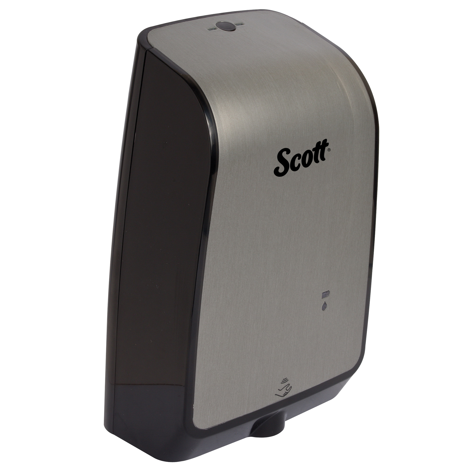 Scott&reg; 32508 MOD* Cassette Electronic Touchless Skin Care Dispenser, Faux Stainless, 1200 mL Capacity, 11.69 in OAL, Plastic