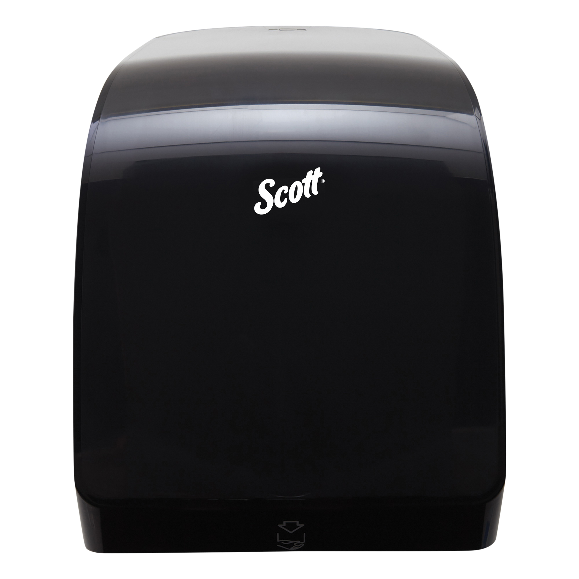 Scott® 34348 MOD* E Electronic Hard Roll Towel Dispenser, 9.18 in OAL, Wall Mount, Plastic, Domestic