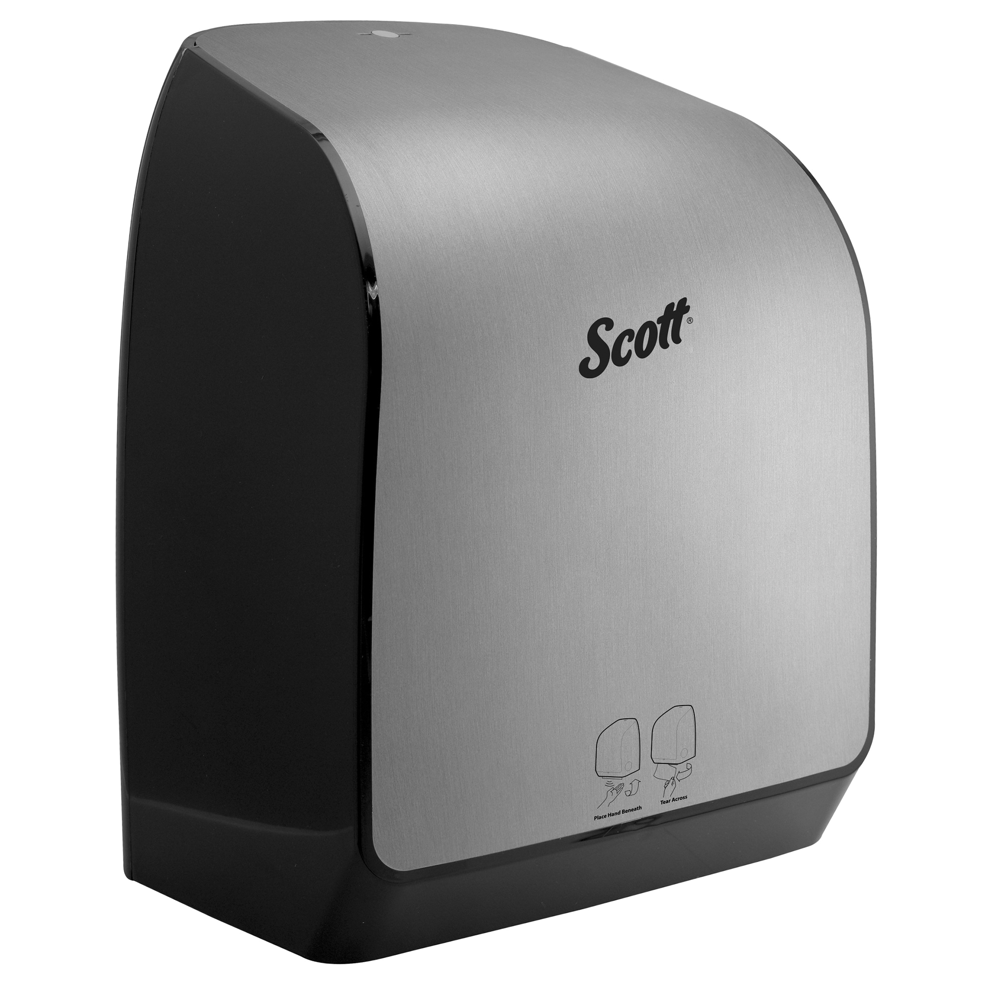 PURELL&reg; 5130-01 CS4 Push Style Hand Soap Dispenser, 1250 mL Capacity, 5.81 in OAL, Wall Mount, ABS