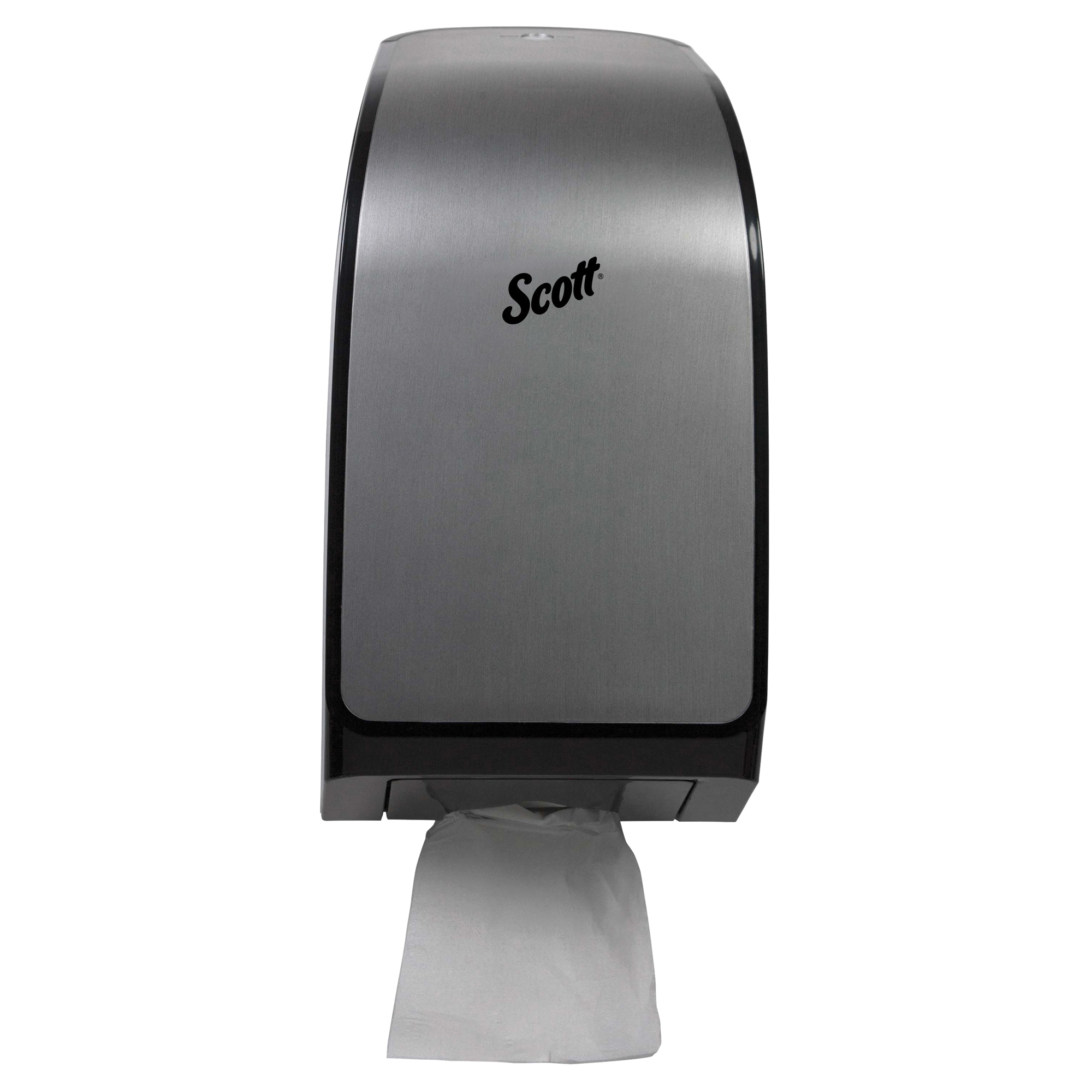 Kimberly-Clark Professional™ 09905 Universal Folded Towel Dispenser, 625 Multifold Towel, 375 C-Fold Towel, 300 SCOTTFOLD* Towel Capacity, 18.9 in OAL, Wall Mount, Plastic, Domestic