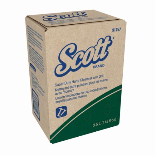 Scott&reg; 41863 Super Duty Skin Cleanser With Grit, 3.5 L Nominal, Bag-in-Box Package, Liquid Form, Citrus Odor/Scent, Green