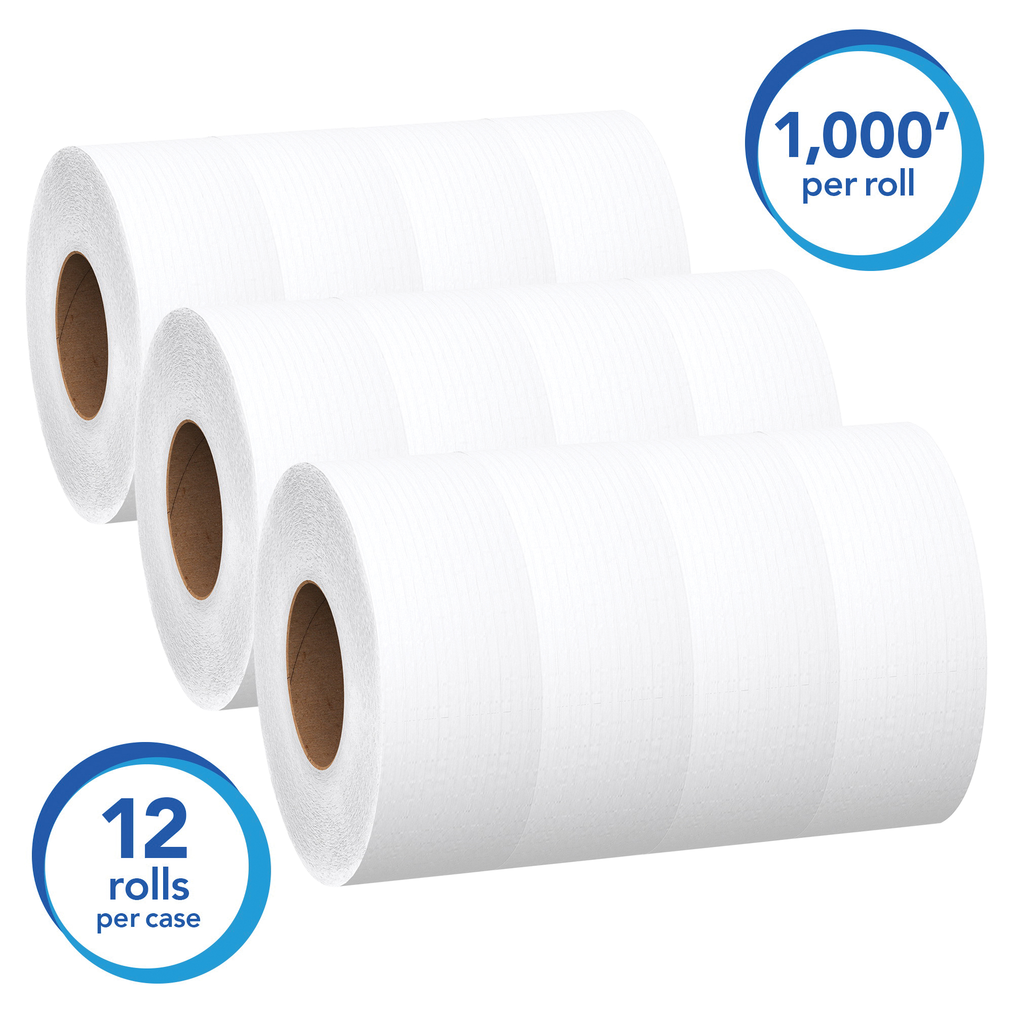 Scott&reg; 67805 JRT Jr. Bathroom Tissue, 2 Plys, Recycled Fiber