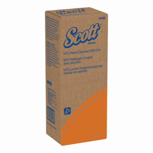 Scott&reg; 91045 Naturally Tuff Skin Cleanser With Grit, 8 L Nominal, Bag-in-Box Package, Liquid Form, Orange Odor/Scent, White