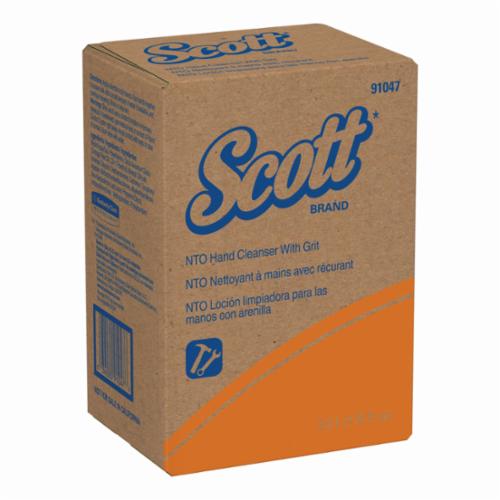 Scott&reg; 91047 Naturally Tuff Skin Cleanser With Grit, 3.5 L Nominal, Bag-in-Box Package, Liquid Form, Orange Odor/Scent, White
