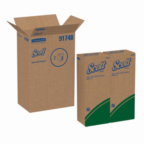 Scott&reg; 91748 Super Duty Skin Cleanser With Grit, 8 L Nominal, Bag-in-Box Package, Liquid Form, Citrus Odor/Scent, Green