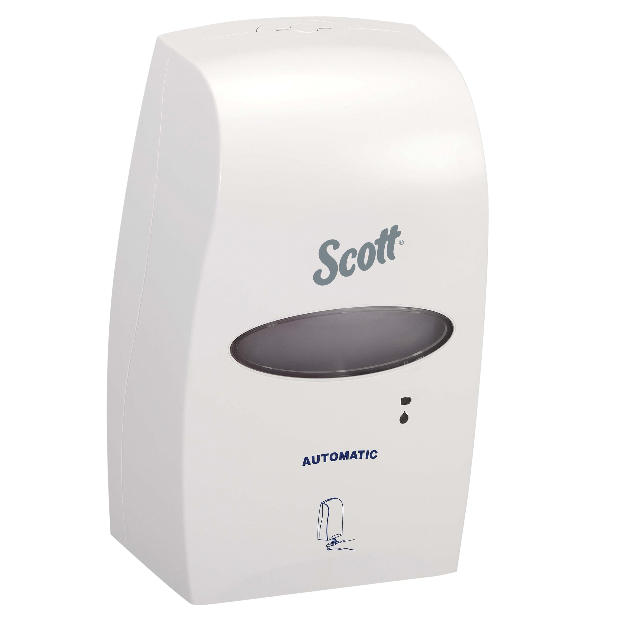 Scott&reg; 92147 Cassette Electronic Soap Dispenser, 1200 mL Capacity, 4 in OAL, ABS
