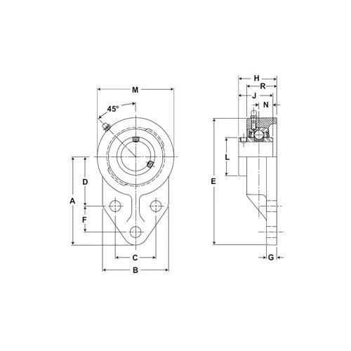 Sealmaster&reg; 716188 MORFB16CRM