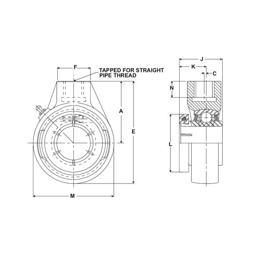 Sealmaster&reg; 720360 MORSEHB16TC