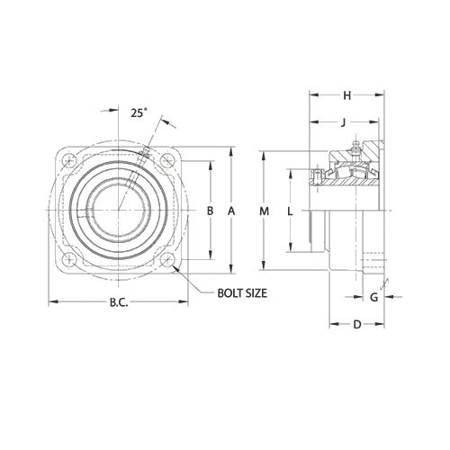 Sealmaster&reg; 737162 MORUSFB5000-111