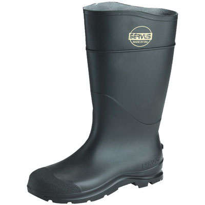 Servus Boots 18821-BLM-090 CT™ 18821 Safety Footwear, Men's, SZ 9, 16 in H, Steel Toe, PVC Upper, PVC Outsole, Resists: Chemical, Slip and Water, ASTM F2413-11, ANSI Z41-1991, CAN/CSA Z195-09, OSHA 1910.136