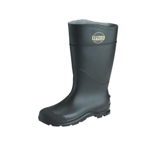 Tingley 21144.1 Ultra Lightweight Knee Boots, Men's, SZ 10, 15 in H, Soft Toe, Rubber/PVC Upper, Resists: Slip and Chemical