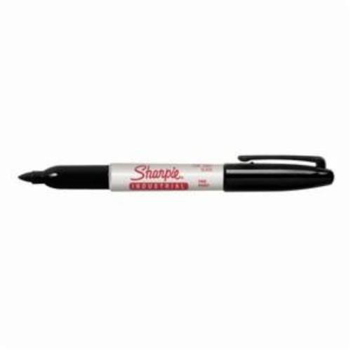 Sharpie® King Size™ 15001 Non-Washable Permanent Marker, 7 mm Chisel Felt Tip, Aluminum, Black