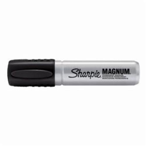 Sharpie® Magnum® 44002 Permanent Marker, Red Ink, 5/8 in Chisel Tip, Aluminum Barrel