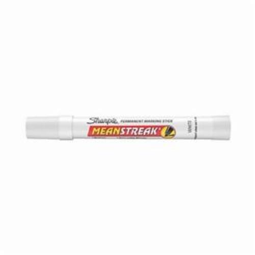 Sharpie® Mean Streak® 85005 Non-Washable Permanent Marking Stick, Yellow Ink, Bullet Tip