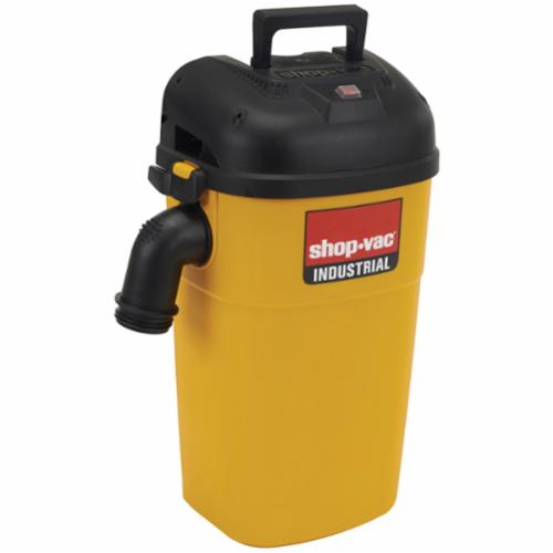 Shop-Vac&reg; 3942010 Wall Mount Wet/Dry Vacuum, 0.375 A, 5 gal Tank, 5 hp Power Rating, 120 VAC, Poly Pro Housing