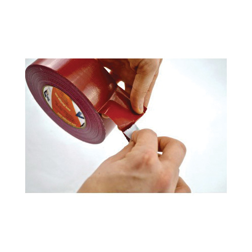 Shurtape&reg; 101146 PC 622 Premium-Grade Stucco Duct Tape, 55 m L x 48 mm W, 12.5 mil THK, Rubber Adhesive, Polyethylene Film with Cloth Carrier Backing, Black