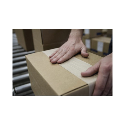 Shurtape&reg; 101688 WP 100 Conformable Economy-Grade Paper Packaging Tape, 153 m L x 70 mm W, 5.5 mil THK, Water Activated Adhesive, Reinforced Kraft Paper/(MD) H110/(CD) G150 Fiberglass Backing, Natural