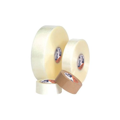 Shurtape&reg; 230982 AP 101&reg; Durable General Purpose Light Duty Packaging Tape, 100 m L x 48 mm W, 1.6 mil THK, Emulsion Acrylic Adhesive, Biaxially Oriented Polypropylene Cast Film Backing, Clear