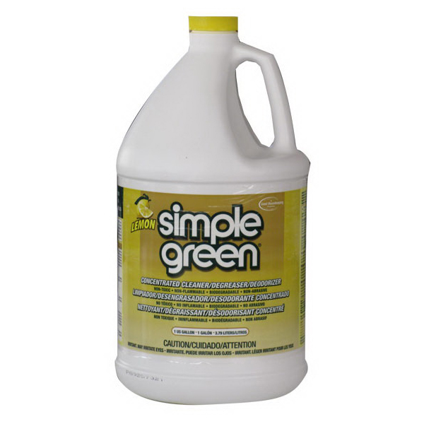 Simple Green® 30301 Germicidal Cleaner and Deodorant, 1 gal Bottle, Fresh Herbal-Pine Odor/Scent, Green, Liquid Form