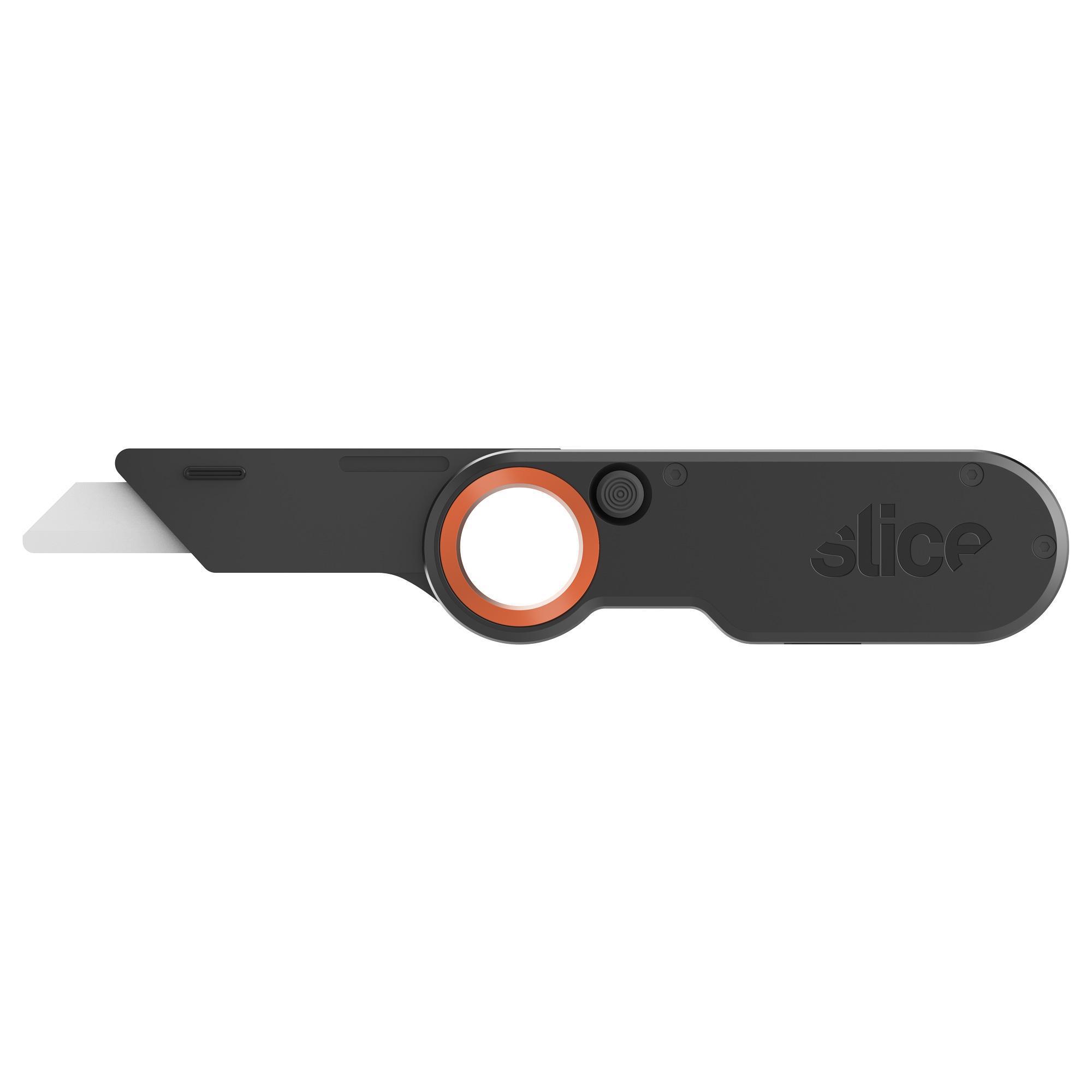 product Milwaukee&reg; 48-22-1505 FASTBACK&trade; 6-In-1 Retractable Folding Utility Knife, Bi-Metal Straight Edge Blade, 2.4 in L Blade, Lock Opening