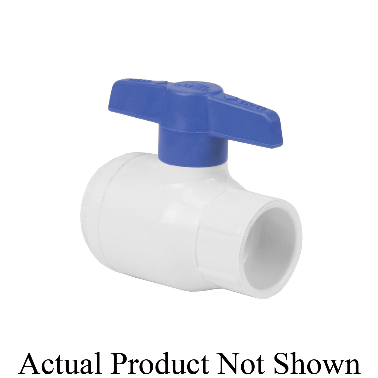 Spears® 2622-060G 1-Piece Utility Ball Valve, 6 in, Socket, PVC Body, EPDM Softgoods, Domestic