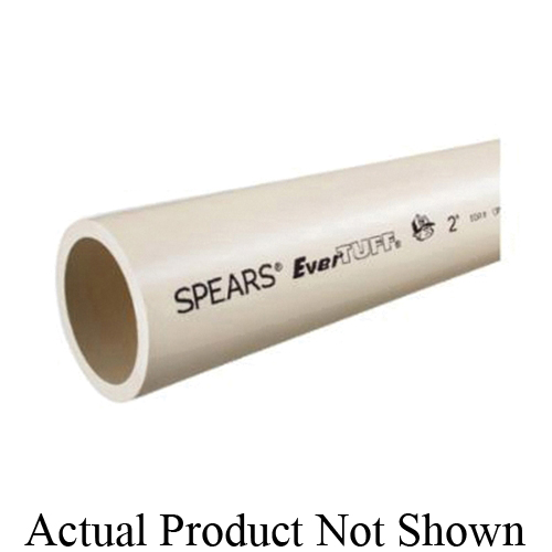 Spears® CTS-015 Copper Tube Size Pipe, 1-1/2 in, 10 ft L, CPVC, NSF 174, Domestic