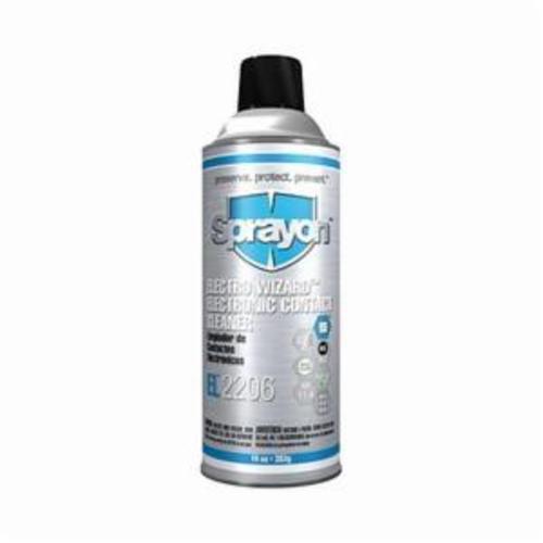 Sprayon® S02302000 EL™2302 Liqui-Sol™ Electronic Contact Cleaner, 16 oz Aerosol Can, Liquid, Clear, Mild Solvent