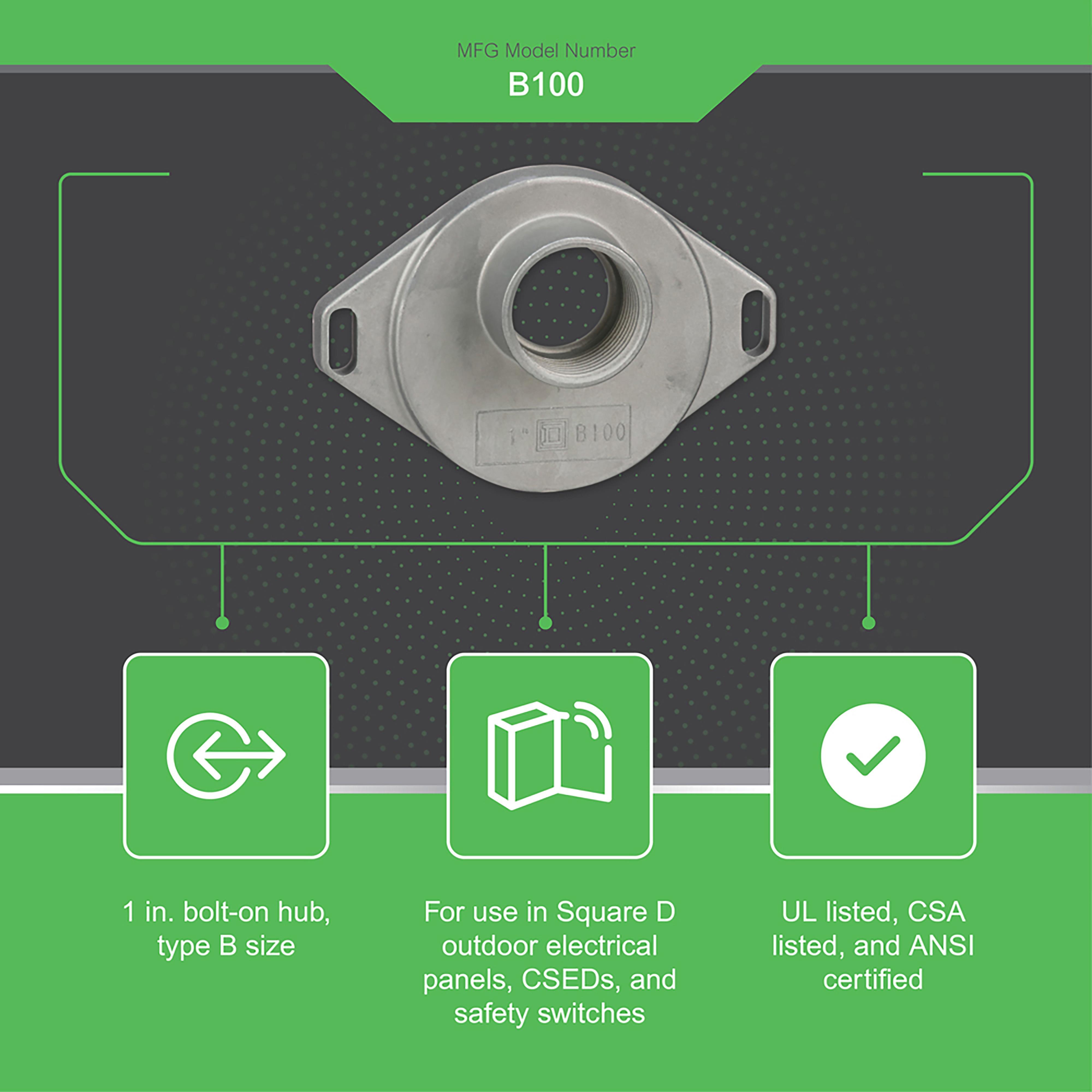 Square D™ B100 48458