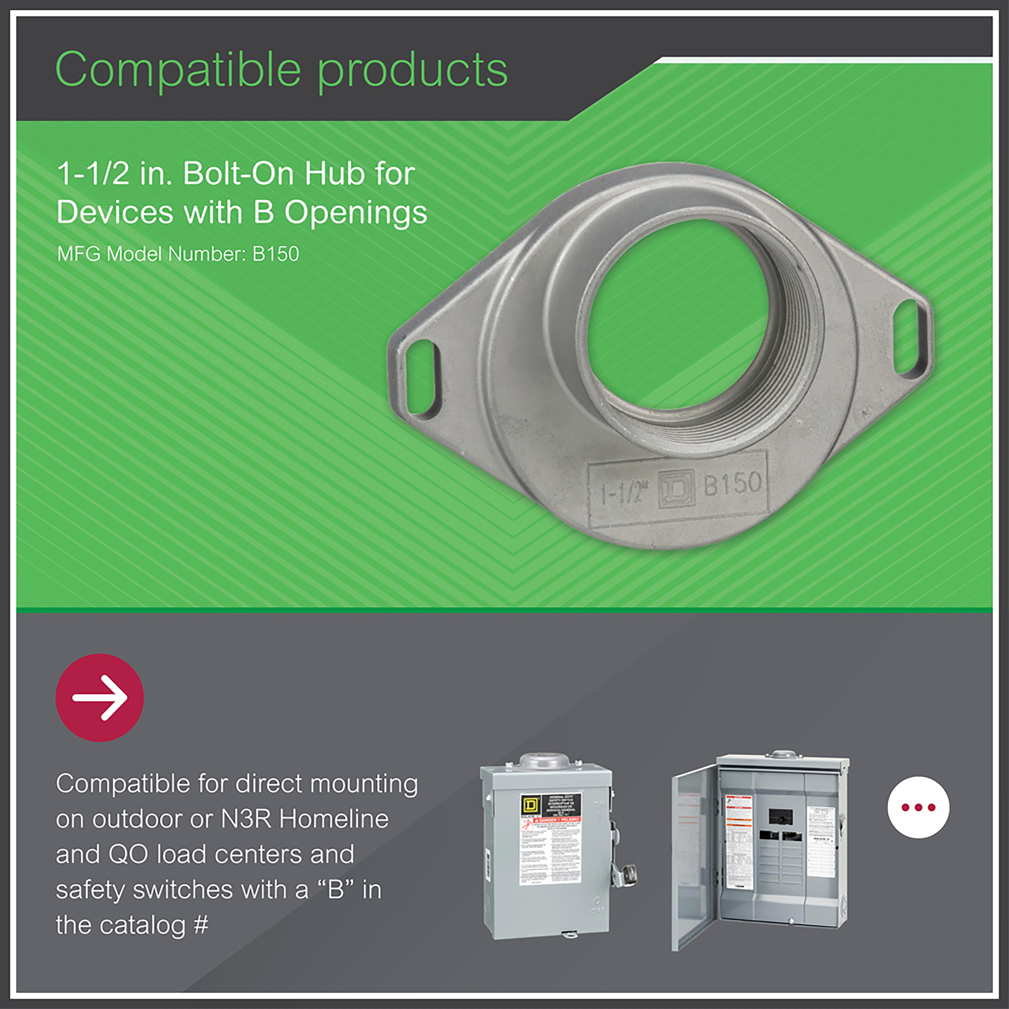 Square D™ B150 48464