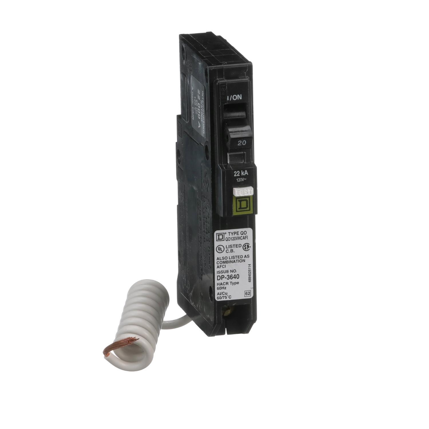 Square D&trade; QO120VHCAFI