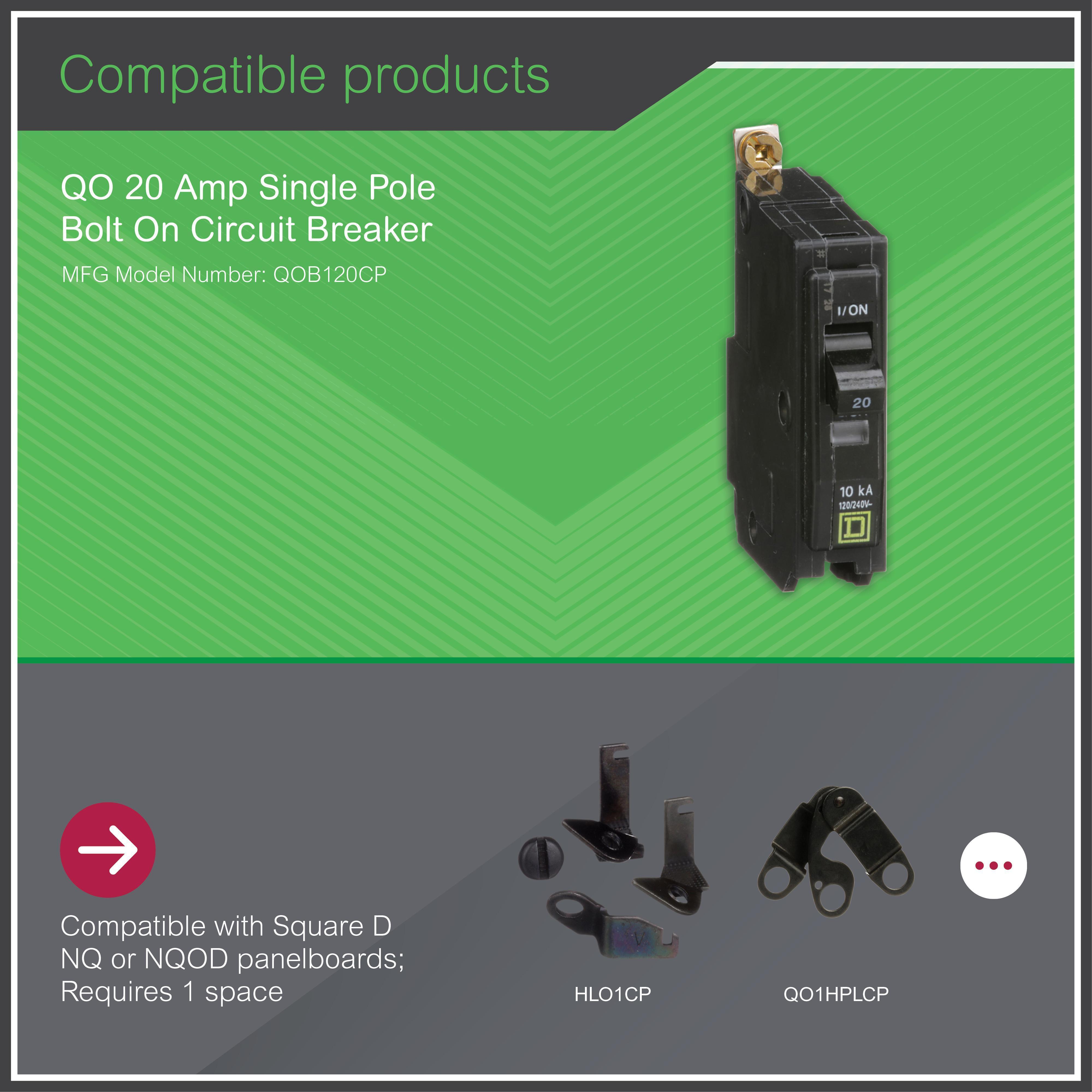 Square D&trade; QOB120 57441