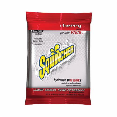 Sqwincher® 016046-GR Powder Pack™ Dry Mix Sports Drink Mix, 23.83 oz Pack, 2.5 gal Yield, Powder Form, Grape